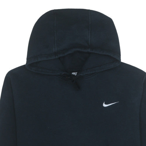 Nike Men's Black Pullover Hoodie L Fleece Sports Sweatshirt