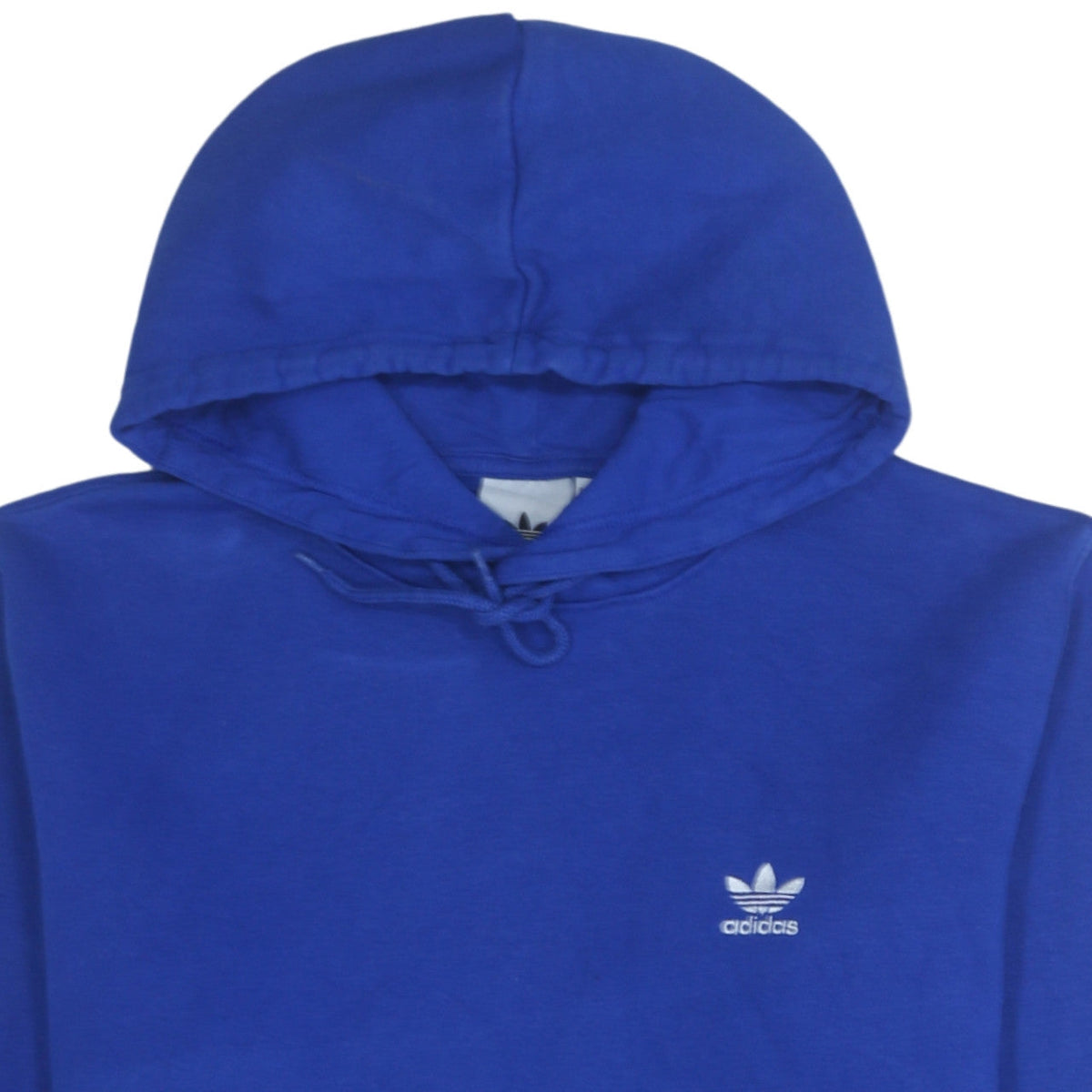 Adidas Men's Blue Pullover Hoodie Large Fleece Casual Sportswear