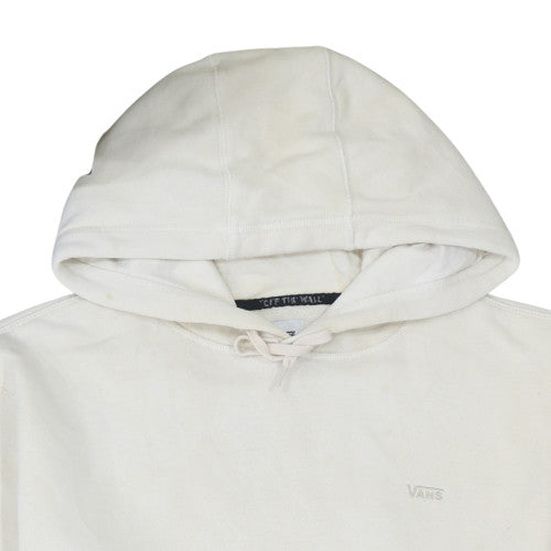 Vans Men’s White XL Pullover Hoodie Comfy Fleece Sweatshirt