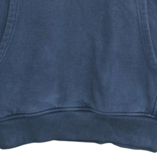 The North Face Men's Blue Pullover Hoodie M Fleece Outdoor Sweatshirt