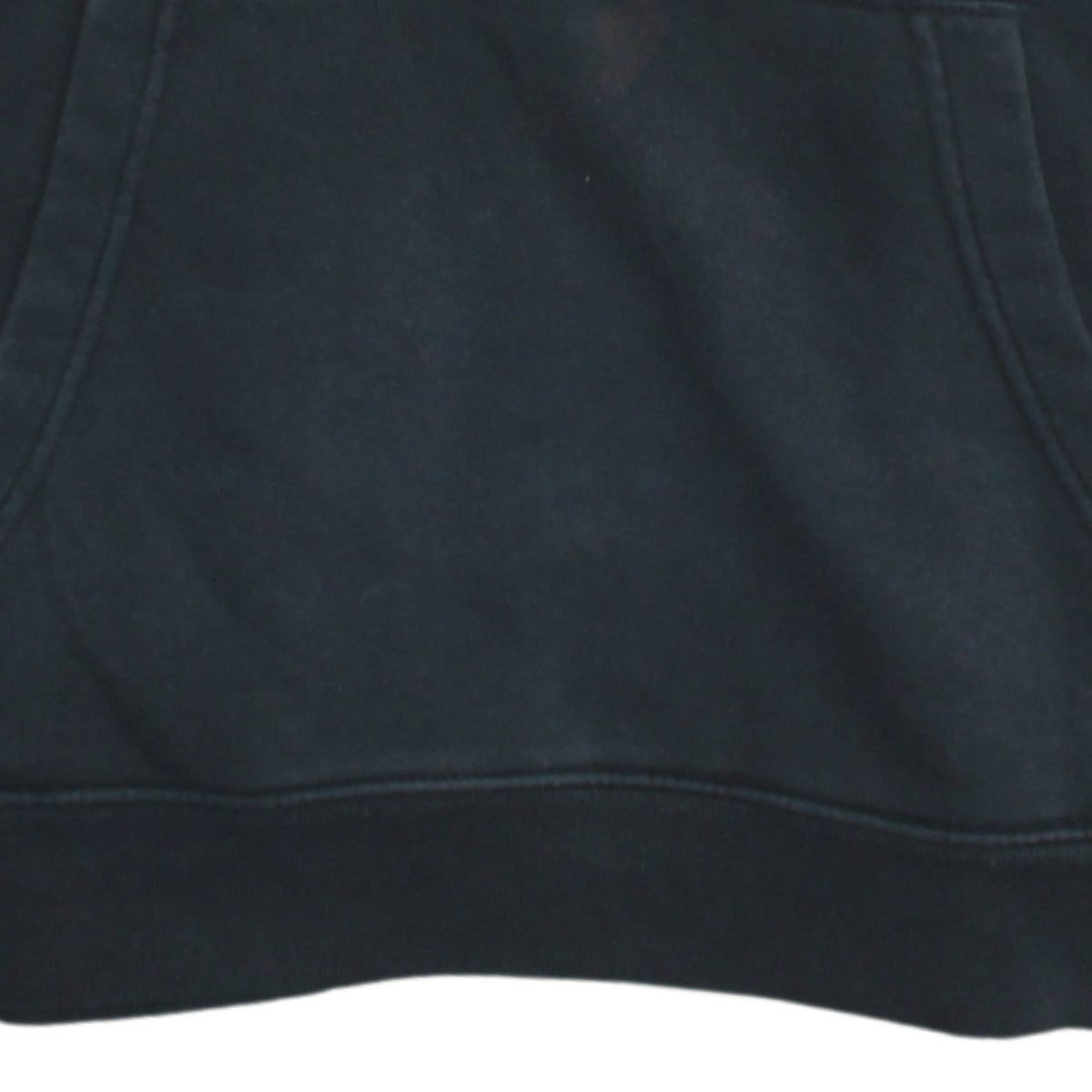 Gap Women Black Large Pullover Hoodie with Logo Design