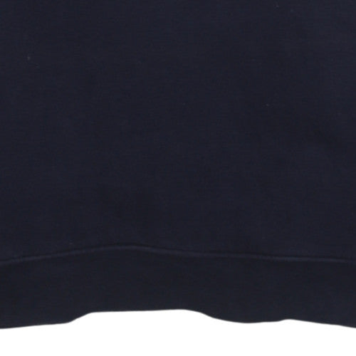 Calvin Klein Golf Men's Navy Blue Hoodie L Fleece Pullover