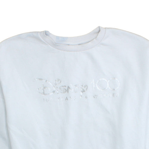 Disney 100 at George White Sweatshirt Women L 16-18 Pullover Crew Neck