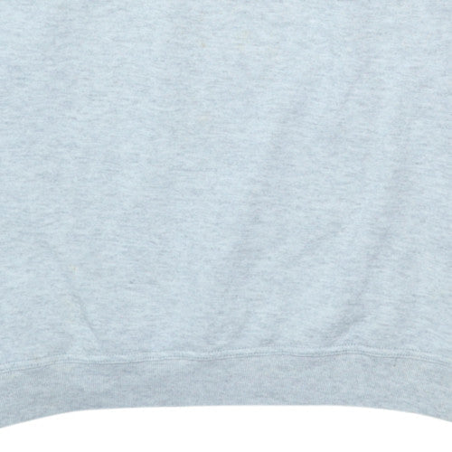 Champion Men’s Grey 2XL Pullover Sweatshirt Embroidered Logo Vintage