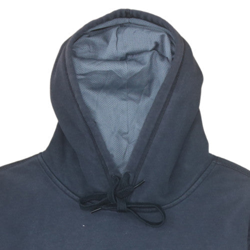 Under Armour Mens Blue Pullover Hoodie Medium Loose Fit Fleece Lined