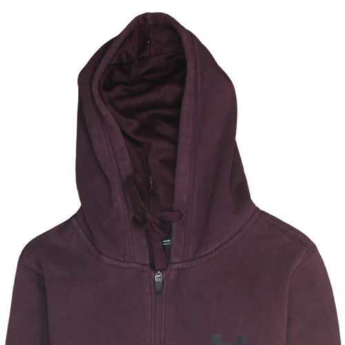Under Armour Men's Purple Full Zip Hoodie Size S Fleece Sportswear