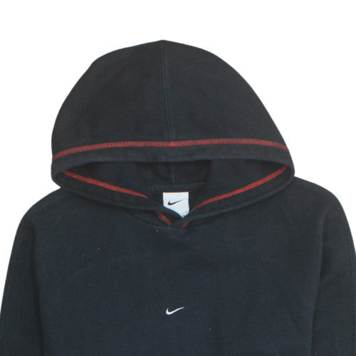 Nike Men's Black Medium Pullover Hoodie Fleece Sweatshirt