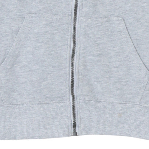 Levi’s Boys Grey Full Zip Hoodie 14 Years Cotton Blend Casual Sweatshirt