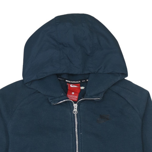 Nike Air Max Boys Blue Full Zip Hoodie Size L 12-13 Years