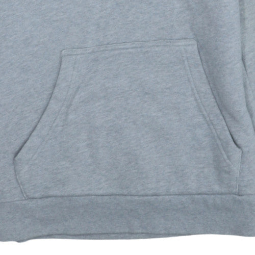 Adidas Women’s Grey Pullover Hoodie Size S Logo Print Casual Wear