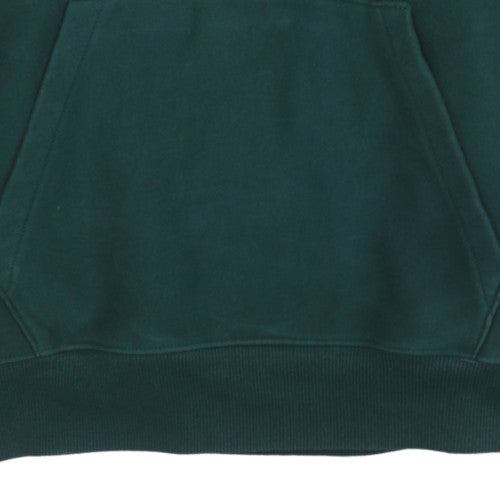Port & Company Men's Green Pullover Hoodie M Logo Fleece Sweatshirt
