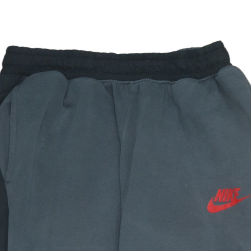 Nike Mens Grey Jogger Sweatpants M Elastic Waist Fleece Trousers