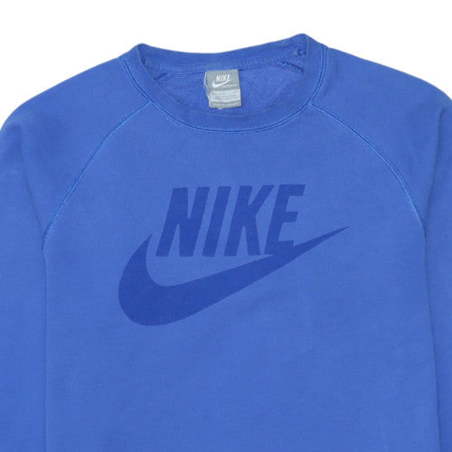 Nike Men's Blue Crew Neck Pullover Sweatshirt Size S