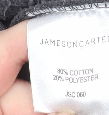 Jameson Carter Men's Black Jogger Sweatpants M Regular Fit