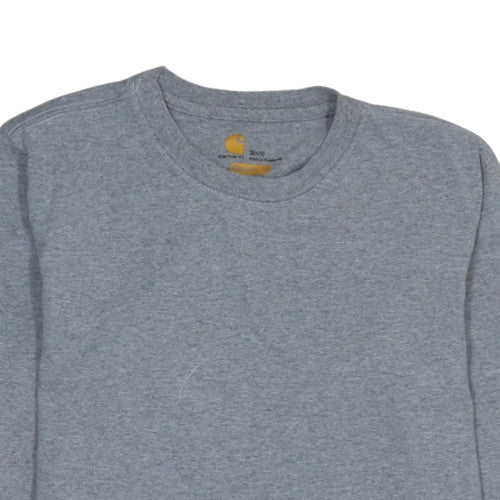 Carhartt Men's Grey S Classic Crew Neck Pullover Sweatshirt