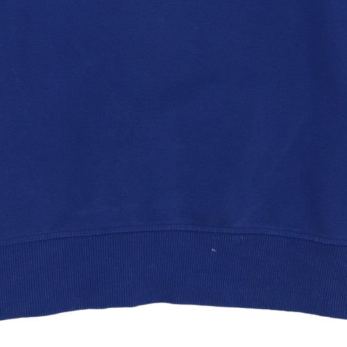 Champion Men's Blue Small Pullover Fleece Sweatshirt
