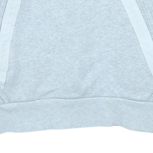 Nike Air Men's Grey XS Pullover Hoodie with Logo Print