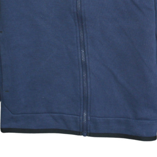 Nike Teens Blue XL Full Zip Hoodie with Logo Design