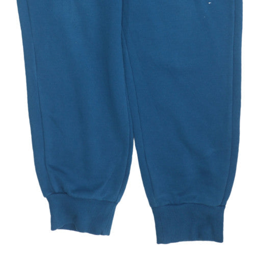 Puma Men's Blue Jogger Sweatpants M Fleece Lined Activewear