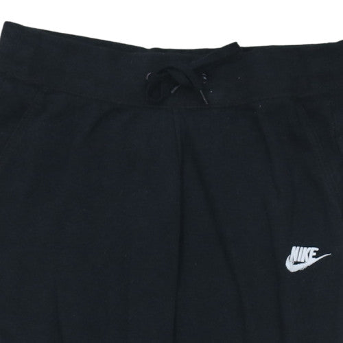 Nike Men's Black Fleece Jogger Trousers Size S Regular Fit