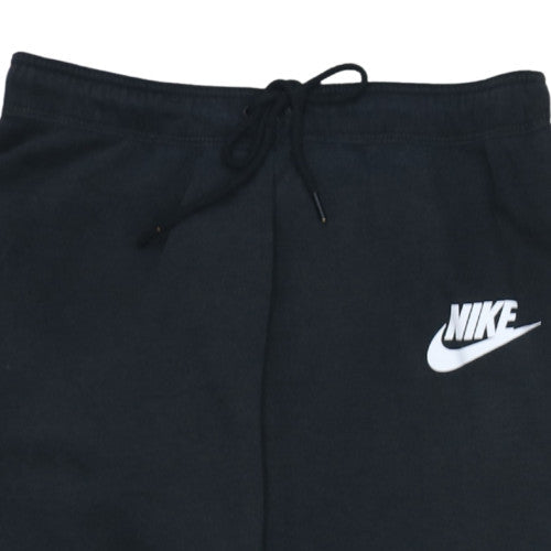 Nike Men's Black Jogger Sweatpants L Regular Fit Fleece Tapered