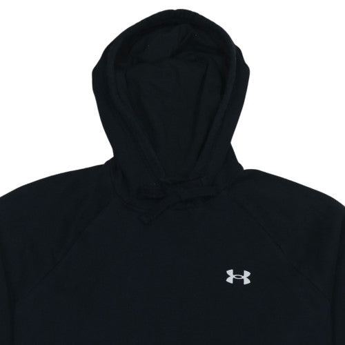 Under Armour Men's Black XL Pullover Hoodie with Logo
