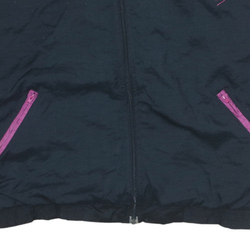 Killtec Women’s Black Pink 90s Windbreaker Jacket Size L