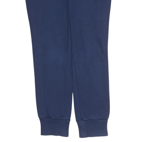 Puma Womens Blue Joggers UK 8 Sweatpants Elastic Waist
