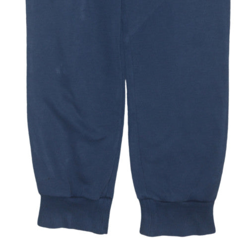 Puma Mens Blue Jogger Sweatpants M Regular Fit Fleece Activewear
