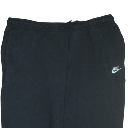 Nike Men's Black XL Jogger Fleece Sweatpants with Drawstring Waist
