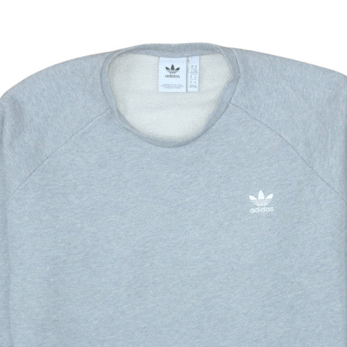 Adidas Men's Grey XL Pullover Crew Neck Sweatshirt