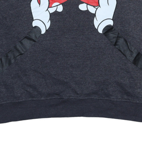 Disney Women Grey Minnie Mouse Bow Sweatshirt XL Primark