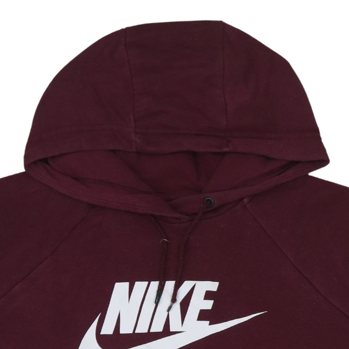 Nike Men's Red Hoodie Pullover Large Logo Sportswear Fleece