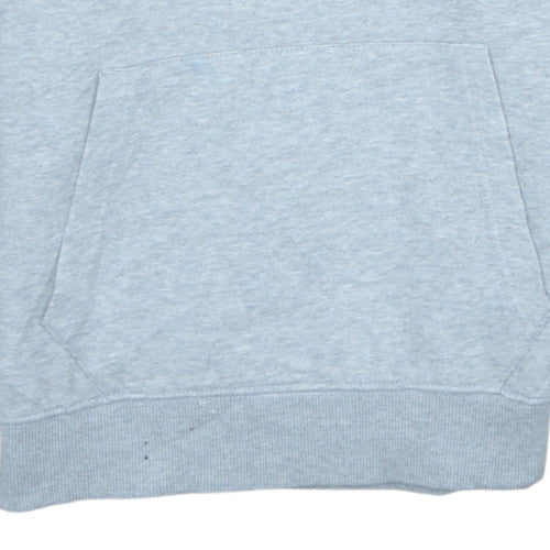 Tommy Jeans Men's Grey Embroidered Logo Pullover Hoodie M
