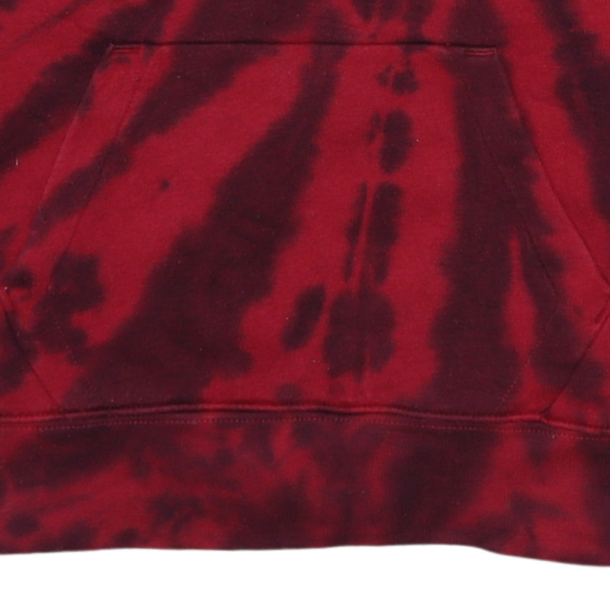 Jordan Boys Red Black Tie Dye Pullover Hoodie 12-13 Years Logo Fleece
