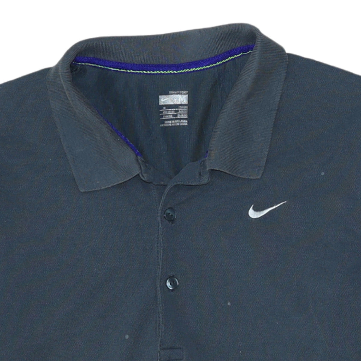 Nike Dri-FIT Black Men's M Regular Fit Polo Shirt