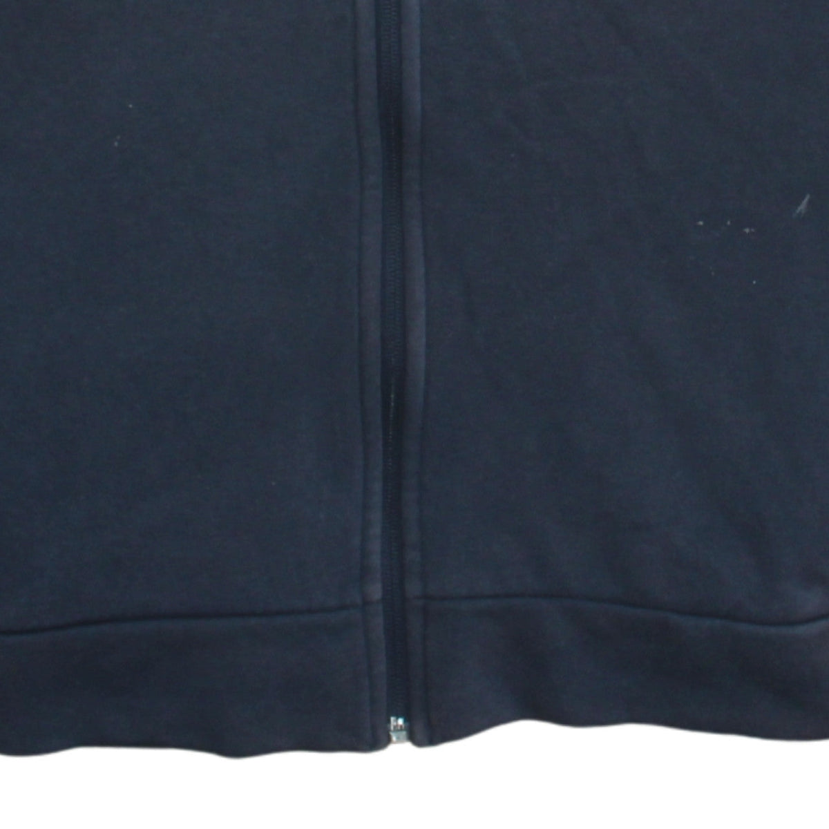 Adidas Mens Navy Red Full Zip Hoodie Medium Hooded Sweatshirt
