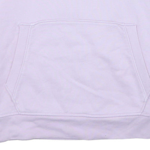 Levi's Womens Lilac Hoodie Medium Pullover Cotton Blend Casual