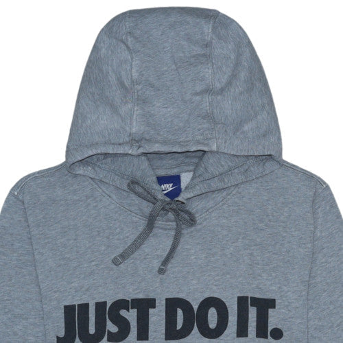 Nike Men's Grey XS Pullover Hoodie Graphic Print Sportswear