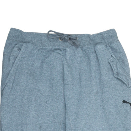 Puma Men's Grey XL Jogger Sweatpants with Drawstring Waist