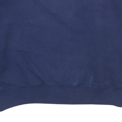 Polo Ralph Lauren Men’s Blue Red 1/4 Zip Sweatshirt Size L