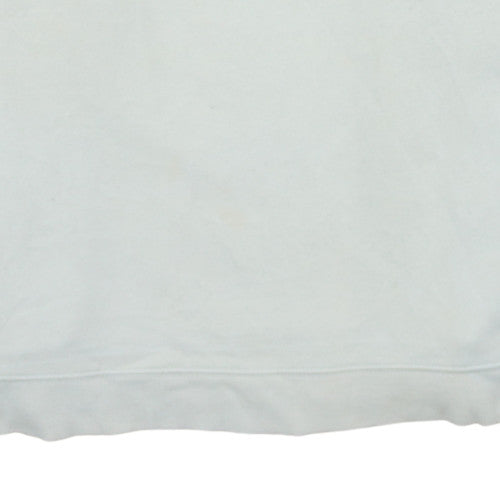 Columbia Womens Ivory Pullover Sweatshirt S Cotton Blend Casual