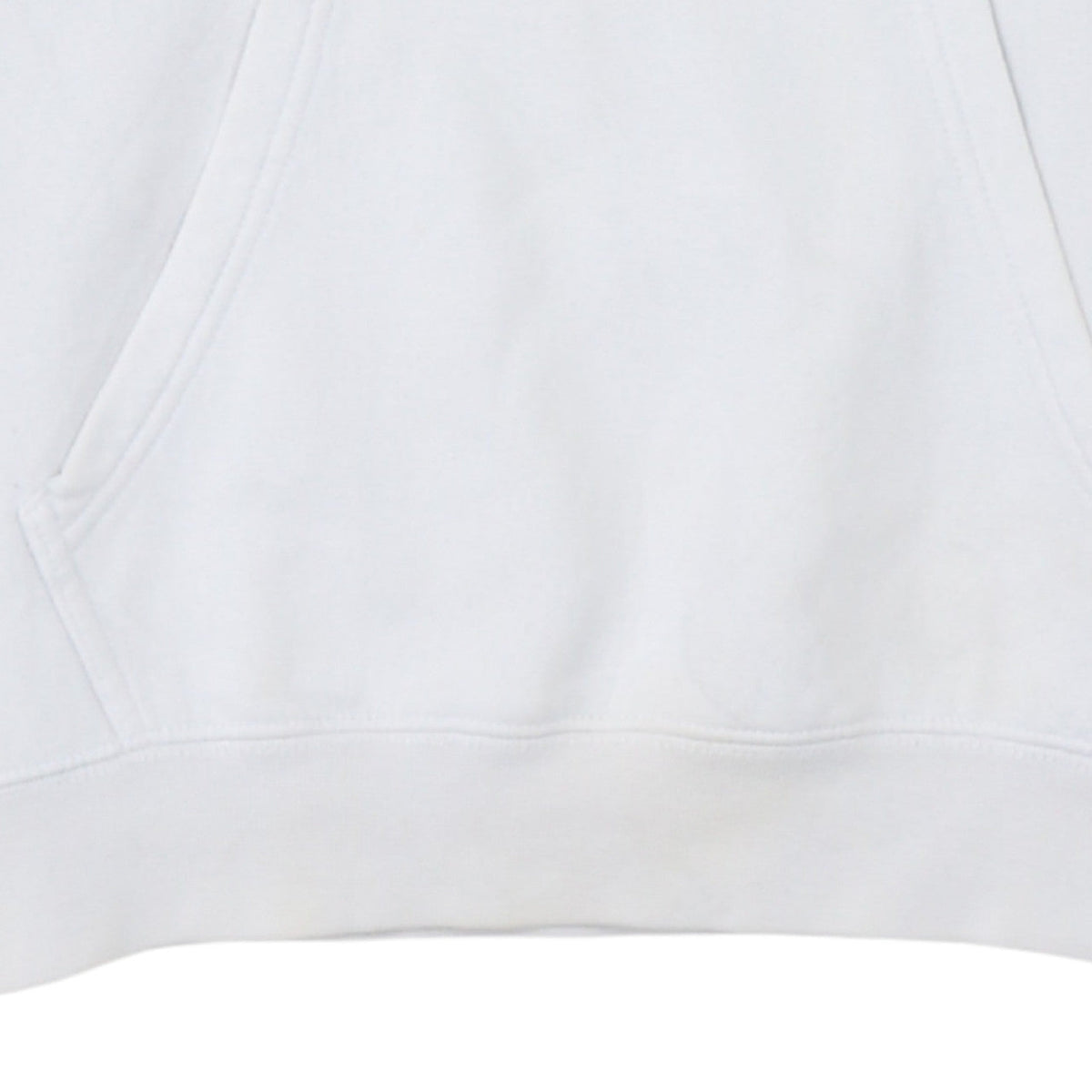 Champion Men’s White Hoodie Medium Pullover Logo Fleece Sweatshirt