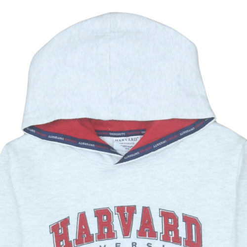Harvard University Boys Grey Pullover Hoodie 16 Years Fleece Sports League