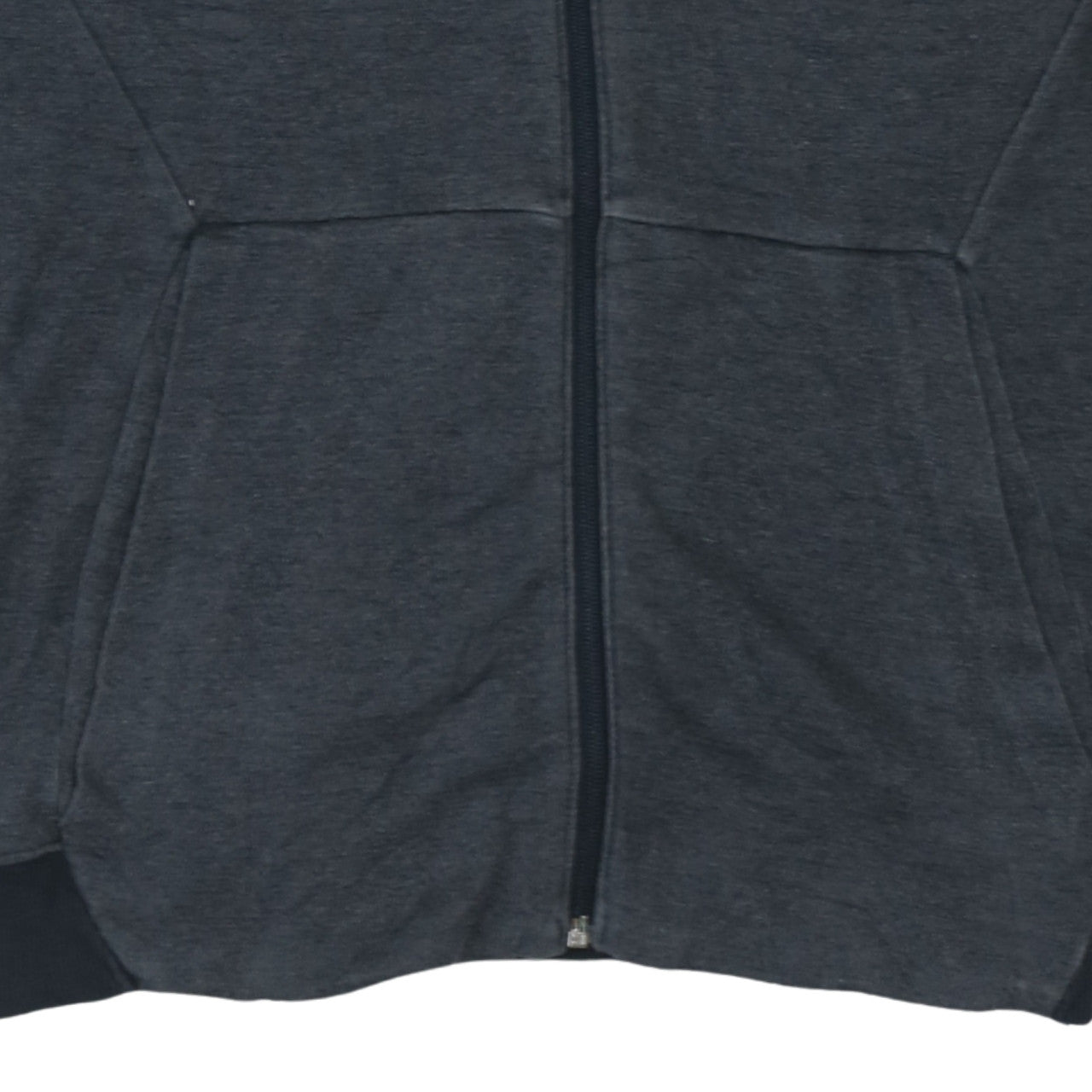 Under Armour Men's Black Large Full Zip Hoodie Cotton Blend