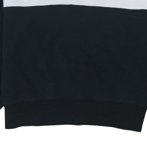 Champion Womens Black & White Medium Pullover Sweatshirt Cotton Blend