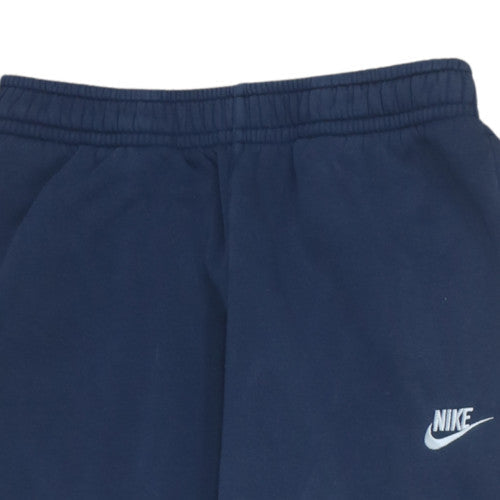 Nike Men's Blue Small Jogger Sweatpants Fleece Elastic Waist Activewear