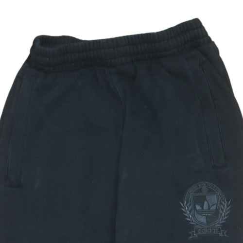 Adidas Men's Black Jogger Sweatpants Size S Fleece Lined Activewear
