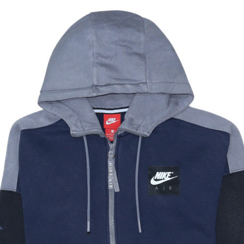 Nike Air Men's Blue Full Zip Hoodie XS Fleece Sportswear