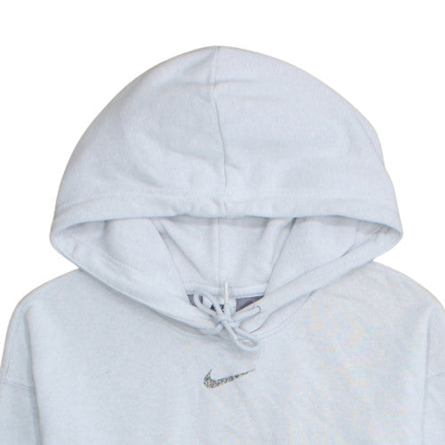 Nike Men's White Pullover Hoodie S Regular Fleece Sportswear